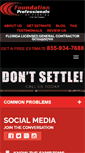 Mobile Screenshot of foundationprosfl.com